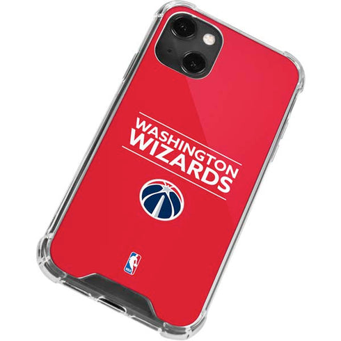 NBA Washington Wizards Standard - Red iPhone 13 Mini Clear Case