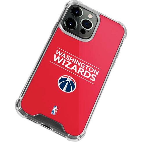 NBA Washington Wizards Standard - Red iPhone 13 Pro Clear Case