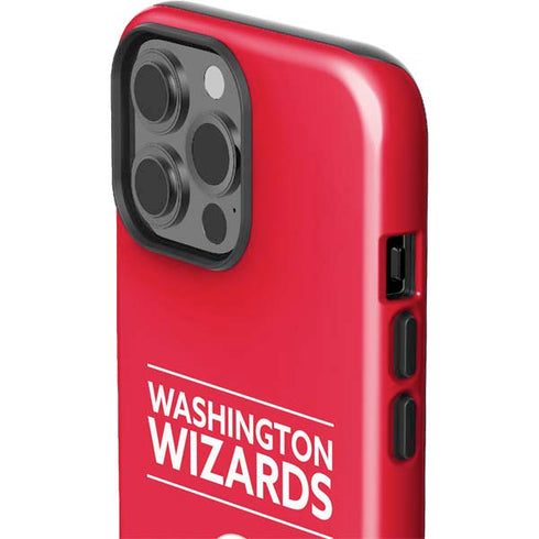 NBA Washington Wizards Standard - Red iPhone 13 Pro Max Impact Case