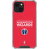 NBA Washington Wizards Standard - Red iPhone 14 Clear Case