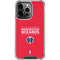NBA Washington Wizards Standard - Red iPhone 14 Pro Clear Case
