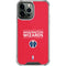 NBA Washington Wizards Standard - Red iPhone 15 Pro Max Clear Case