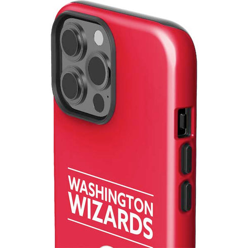 NBA Washington Wizards Standard - Red iPhone 15 Pro Max Impact Case