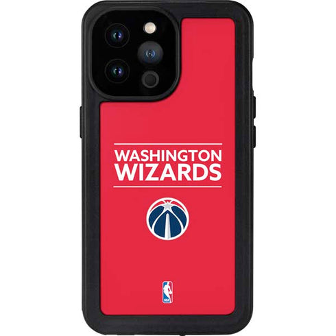 NBA Washington Wizards Standard - Red iPhone 14 Pro Max Waterproof Case