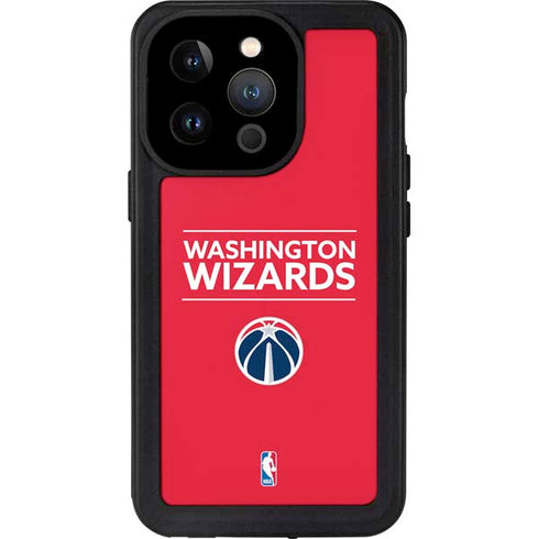 NBA Washington Wizards Standard - Red iPhone 14 Pro Waterproof Case