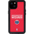 NBA Washington Wizards Standard - Red iPhone 15 Plus Waterproof Case