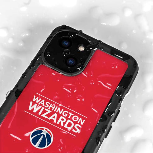 NBA Washington Wizards Standard - Red iPhone 15 Plus Waterproof Case