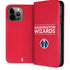 NBA Washington Wizards Standard - Red iPhone 15 Pro Max Folio Case