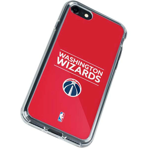NBA Washington Wizards Standard - Red iPhone SE (2nd & 3rd Gen) Clear Case