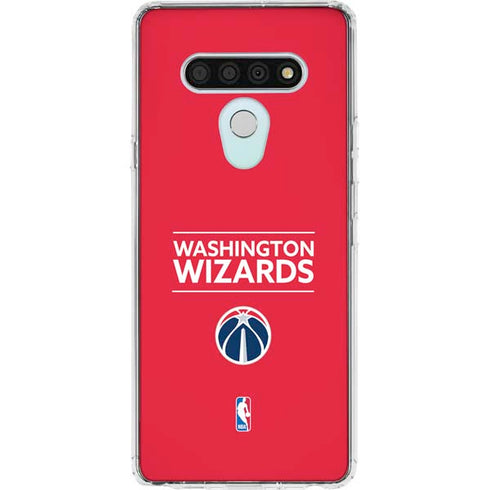 NBA Washington Wizards Standard - Red LG Stylo 6 Clear Case