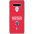 NBA Washington Wizards Standard - Red LG Stylo 6 Clear Case