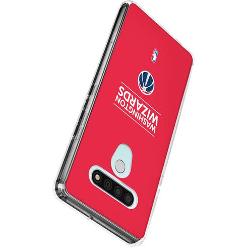 NBA Washington Wizards Standard - Red LG Stylo 6 Clear Case
