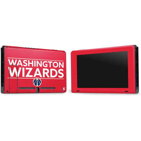 NBA Washington Wizards Standard - Red Nintendo Switch Bundle Skin