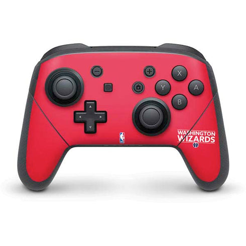 NBA Washington Wizards Standard - Red Nintendo Switch Pro Controller Skin