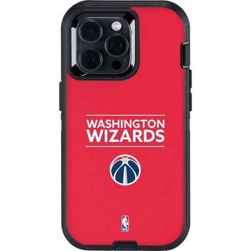 NBA Washington Wizards Standard - Red Otterbox Defender iPhone Skin