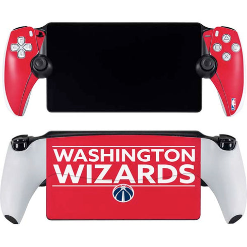 NBA Washington Wizards Standard - Red PlayStation Portal Remote Player Skin