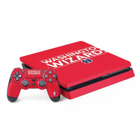 NBA Washington Wizards Standard - Red PS4 Slim Bundle Skin