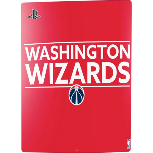 NBA Washington Wizards Standard - Red PS5 Console Skin