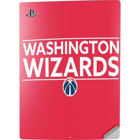 NBA Washington Wizards Standard - Red PS5 Digital Edition Console Skin