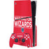NBA Washington Wizards Standard - Red PS5 Slim Disk Bundle Skin