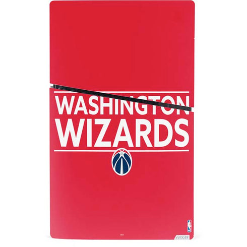 NBA Washington Wizards Standard - Red PS5 Slim Digital Edition Bundle Skin