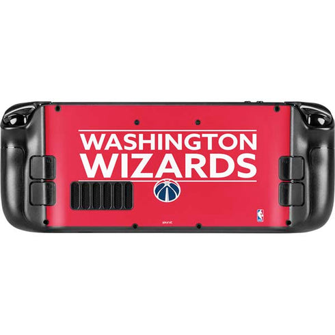 NBA Washington Wizards Standard - Red Steam Deck Handheld Gaming Computer Skin