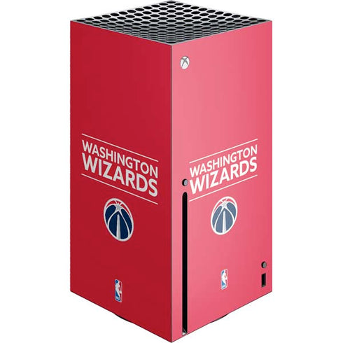 NBA Washington Wizards Standard - Red Xbox Series X Console Skin