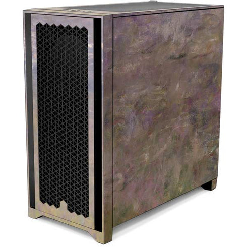 Claude Monet Water Lilies Corsair 4000D Tempered Glass Mid-Tower ATX Case Skin