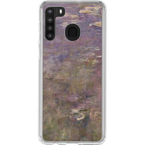 Claude Monet Water Lilies Galaxy A21 Clear Case