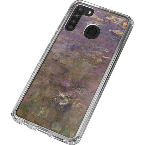 Claude Monet Water Lilies Galaxy A21 Clear Case