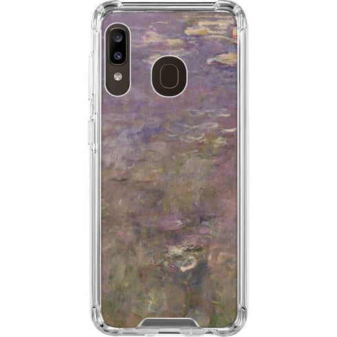 Claude Monet Water Lilies Galaxy A30 Clear Case