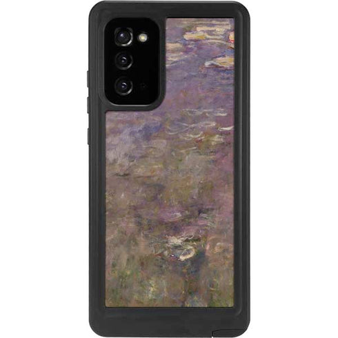 Claude Monet Water Lilies Galaxy Note20 5G Waterproof Case