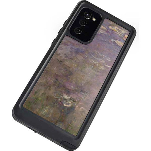 Claude Monet Water Lilies Galaxy Note20 5G Waterproof Case