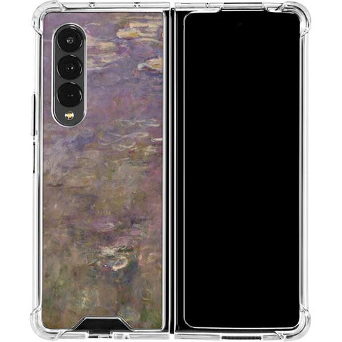 Claude Monet Water Lilies Galaxy Z Fold4 5G Clear Case