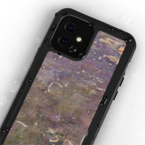 Claude Monet Water Lilies iPhone 12 Mini Waterproof Case