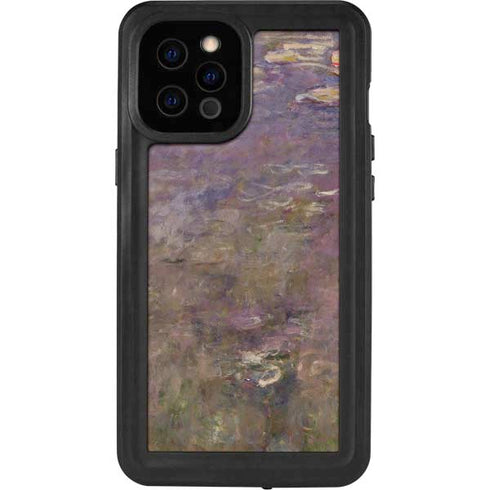 Claude Monet Water Lilies iPhone 12 Pro Max Waterproof Case