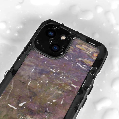 Claude Monet Water Lilies iPhone 13 Mini Waterproof Case