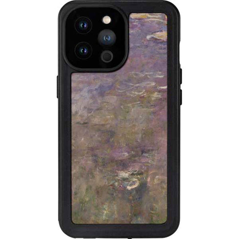 Claude Monet Water Lilies iPhone 14 Pro Max Waterproof Case
