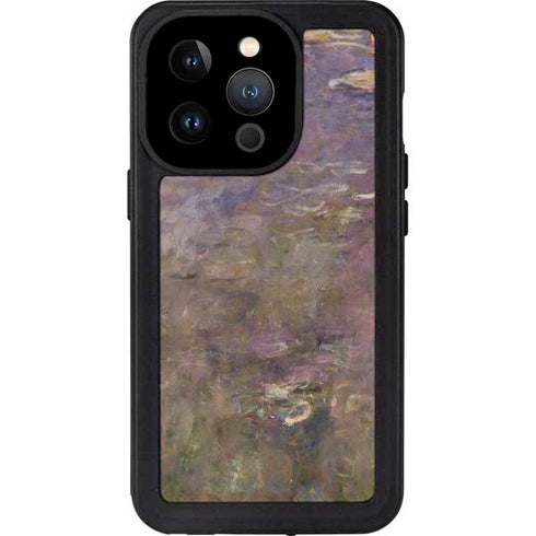 Claude Monet Water Lilies iPhone 14 Pro Waterproof Case