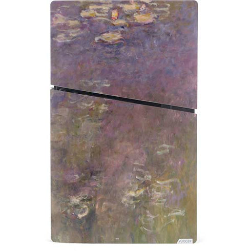 Water Lilies by Claude Monet PS5 Slim Digital Edition Bundle Skin