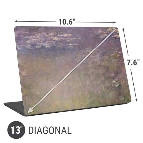 Claude Monet Water Lilies Universal Laptop 13in (10.6 x 7.6in) Skin