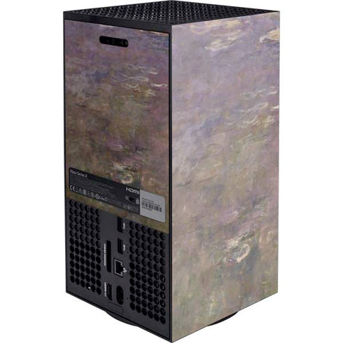 Claude Monet Water Lilies Xbox Series X Console Skin
