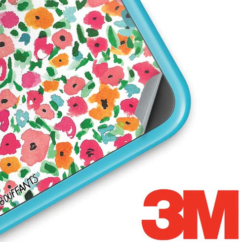 Bouffants and Broken Hearts Watercolor Floral Nintendo 2DS XL (2017) Skin