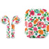 Bouffants and Broken Hearts Watercolor Floral Apple AirPods Skin