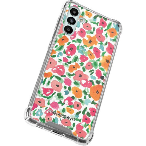 Bouffants and Broken Hearts Watercolor Floral Galaxy A13 5G Clear Case