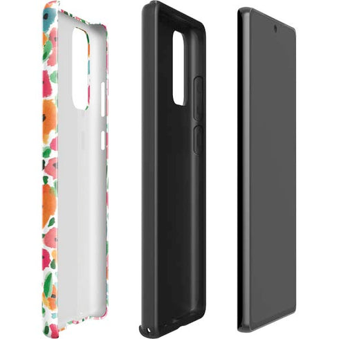 Bouffants and Broken Hearts Watercolor Floral Galaxy Note20 5G Pro Case