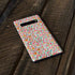 Bouffants and Broken Hearts Watercolor Floral Galaxy S10 Plus Skin