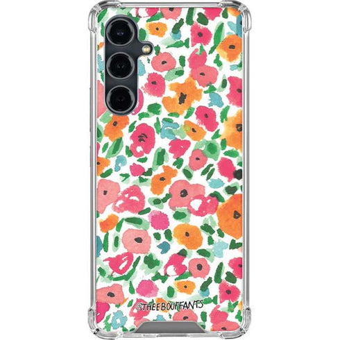 Bouffants and Broken Hearts Watercolor Floral Galaxy S23 FE Clear Case
