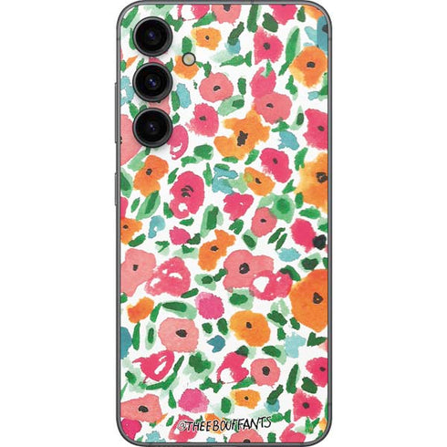 Bouffants and Broken Hearts Watercolor Floral Galaxy S23 FE Skin