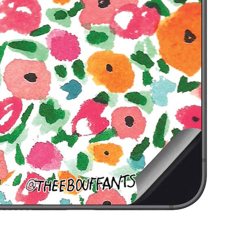 Bouffants and Broken Hearts Watercolor Floral Galaxy S23 FE Skin